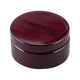 Personalized Round Wood Box with Compass Image 2 of 2